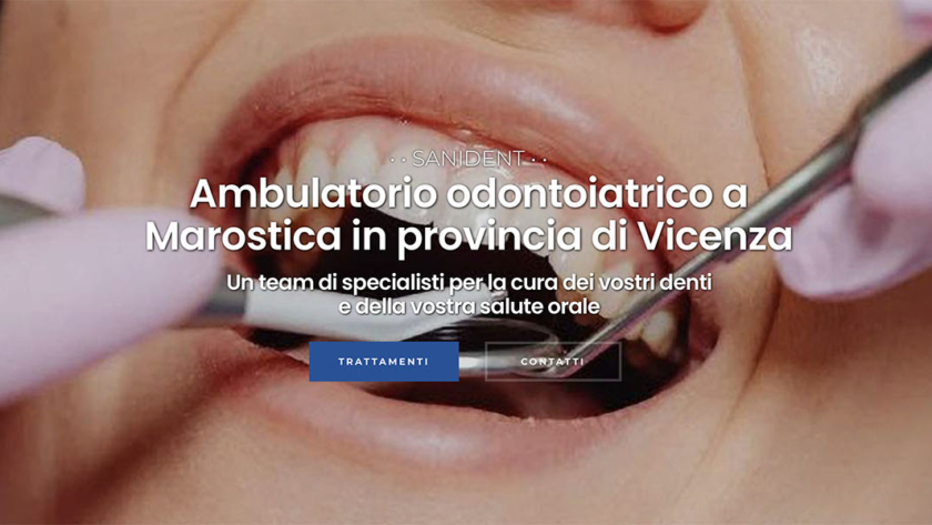 Sanident Marostica 1 Sito Web Sanident Marostica
