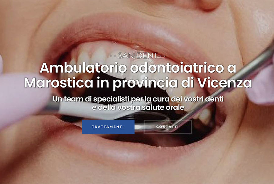 Sito Web Sanident Marostica
