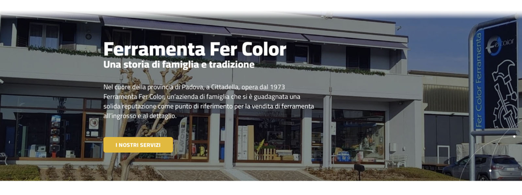 Sito Web Fer Color Cittadella