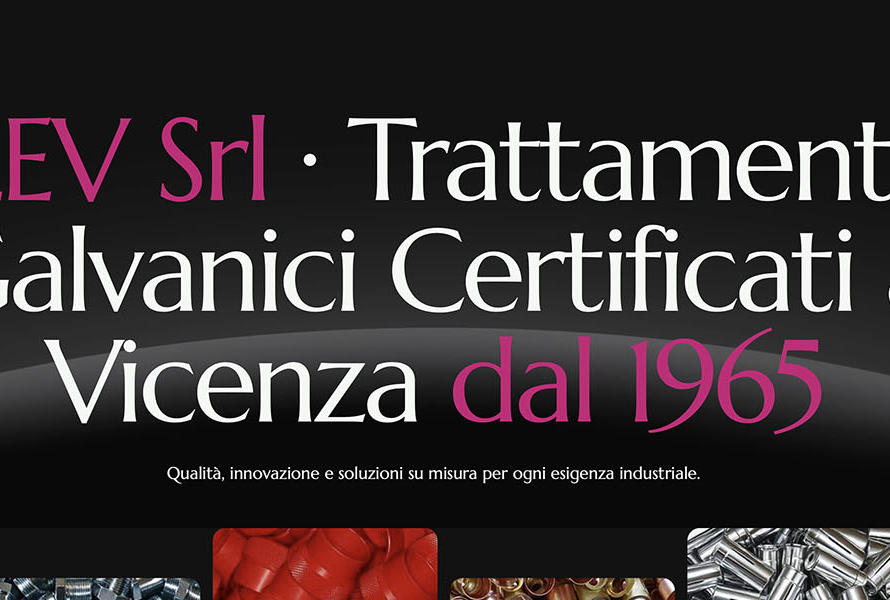 Sito Web Lev Galvanica