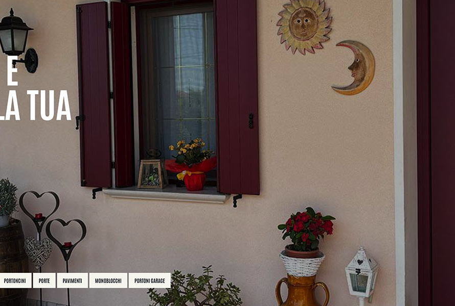 Sito Web Duesse Serramenti